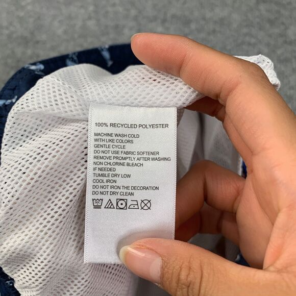 Tommy Bahama Beach Shorts Mens Large Brief Lined Live The Island Life Swim Trunk - Picture 7 of 12